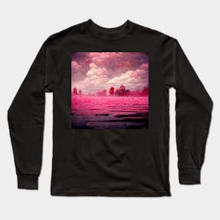 Dreaming in Pink Long Sleeve T-Shirt